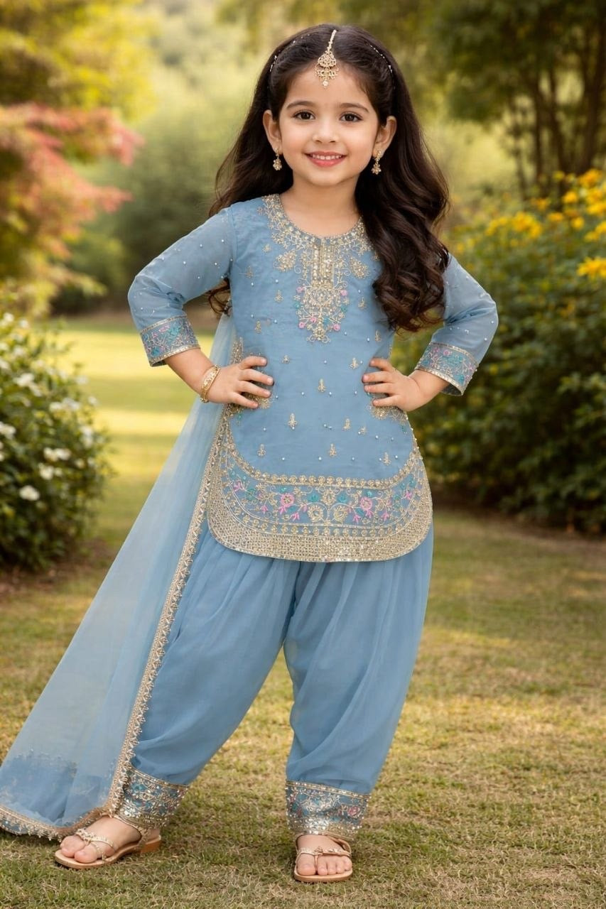Kids Patiala Set