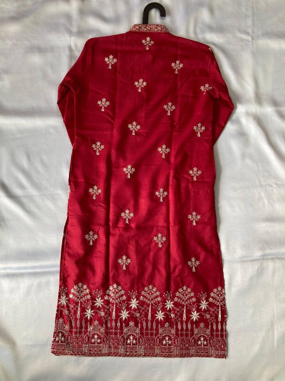 Men’s Cotton Embroidered Kurta – Traditional Occasion Wear