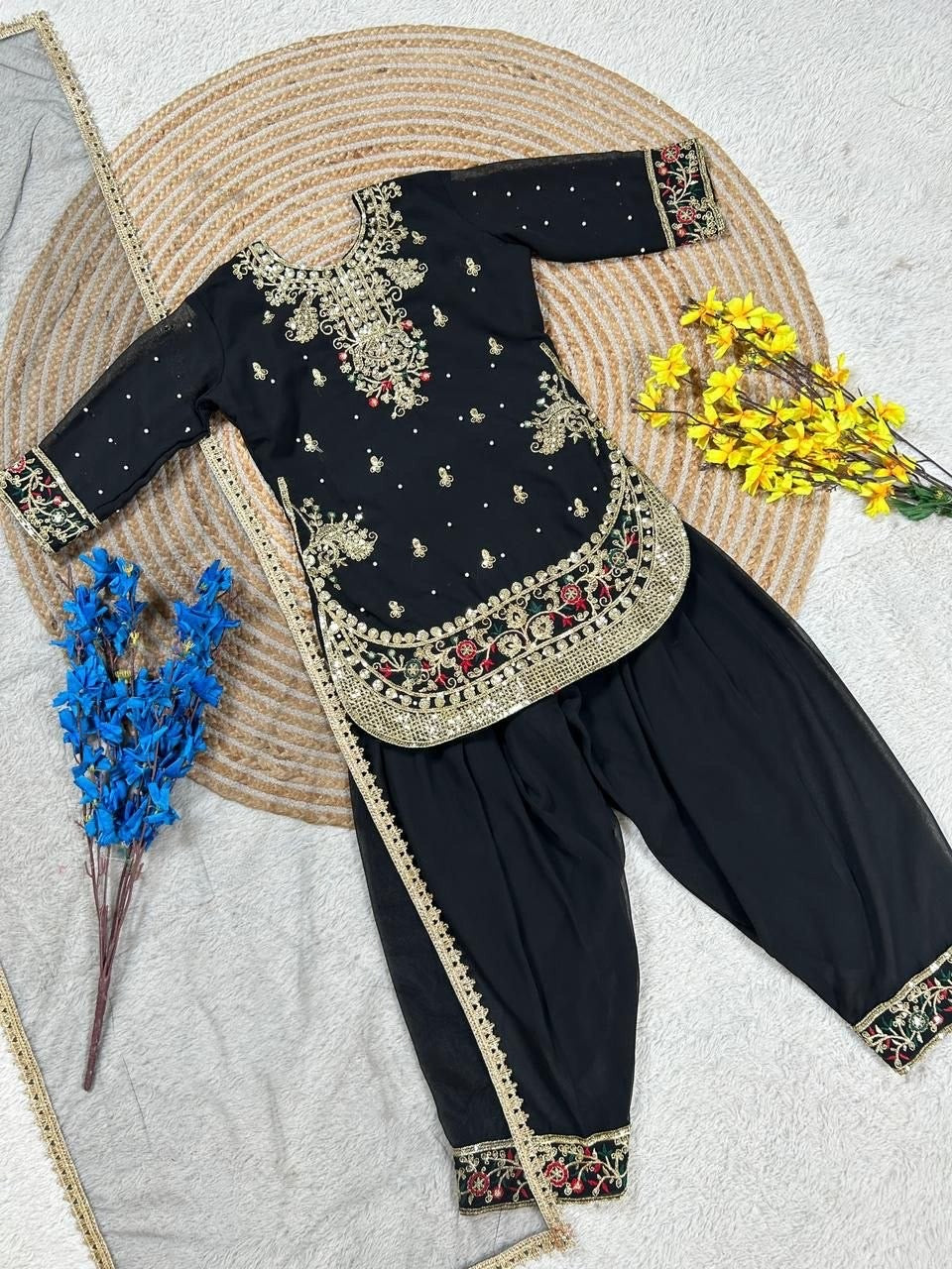 Kids Patiala Set