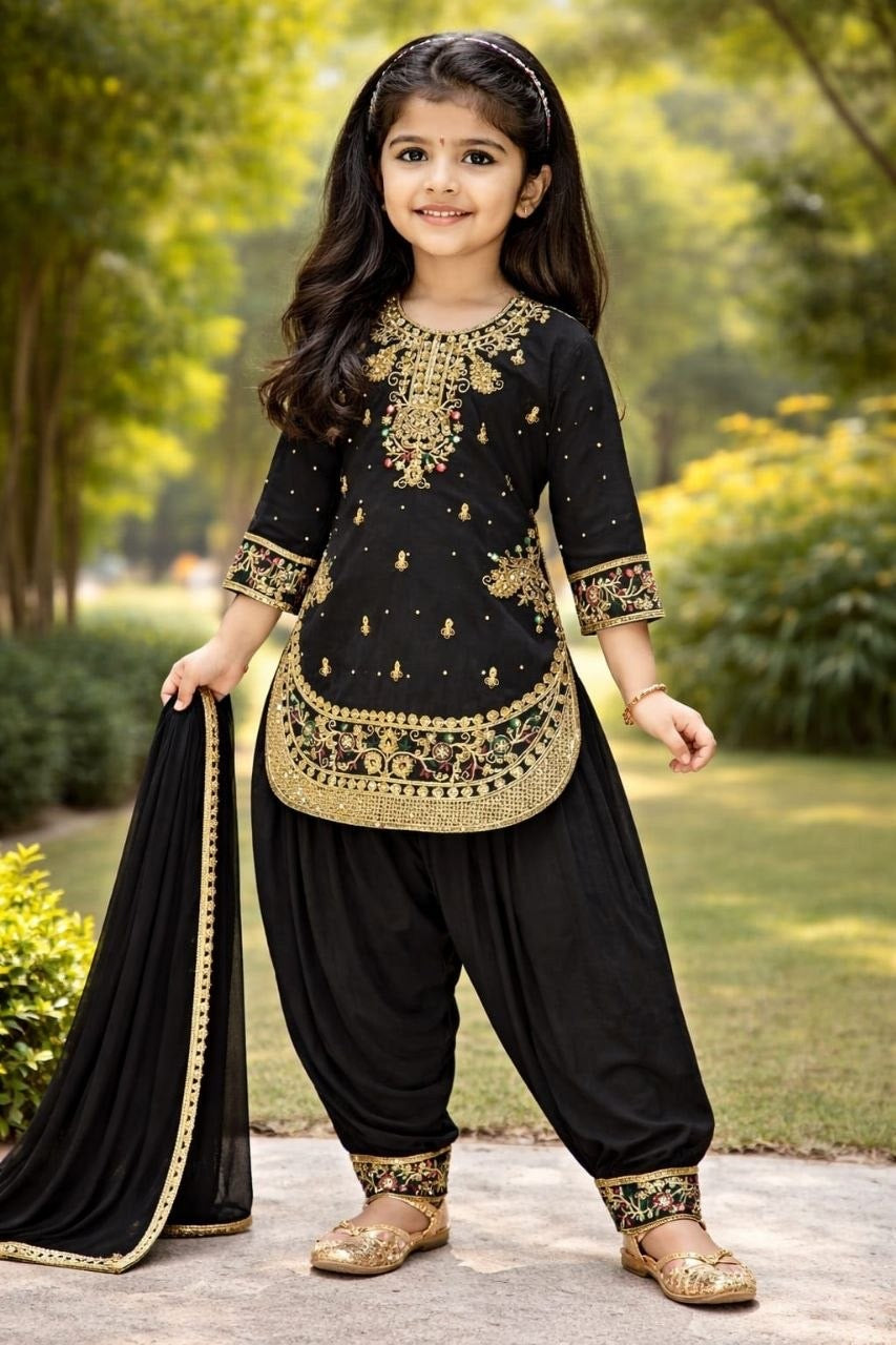 Kids Patiala Set