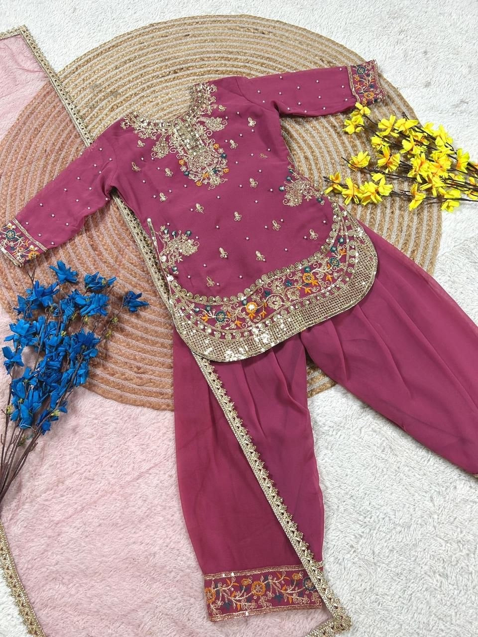 Kids Patiala Set